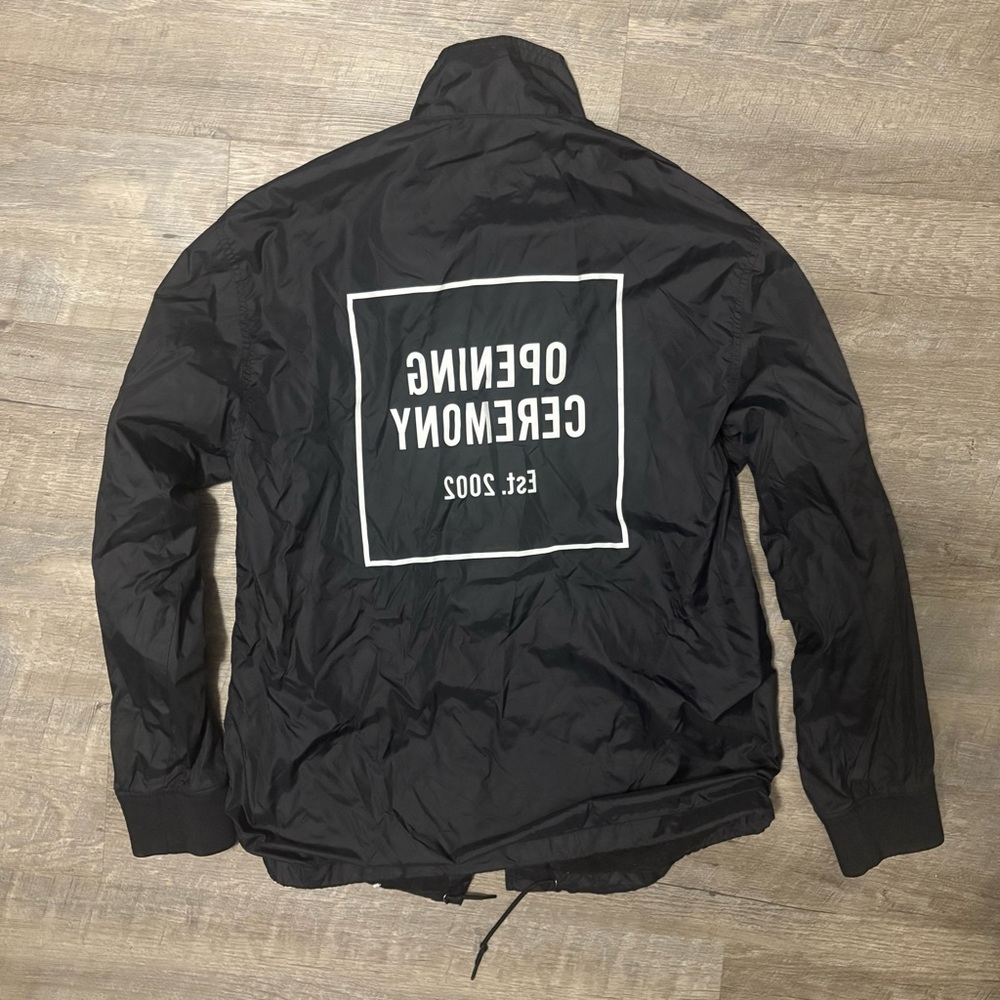 Opening Ceremony Black Windbreaker size Medium - Picture 2 of 4